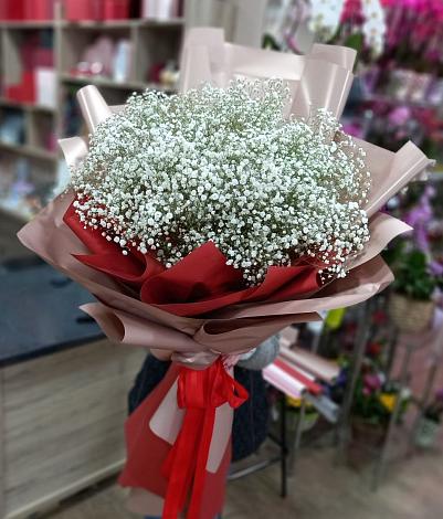 Букет цветов из: Гипсофила в Топках