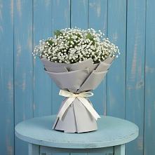 Букет цветов из:  Гипсофила в Топках