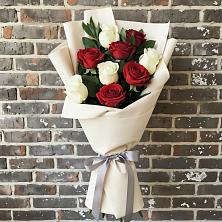 Букет цветов из:  Розы в Топках