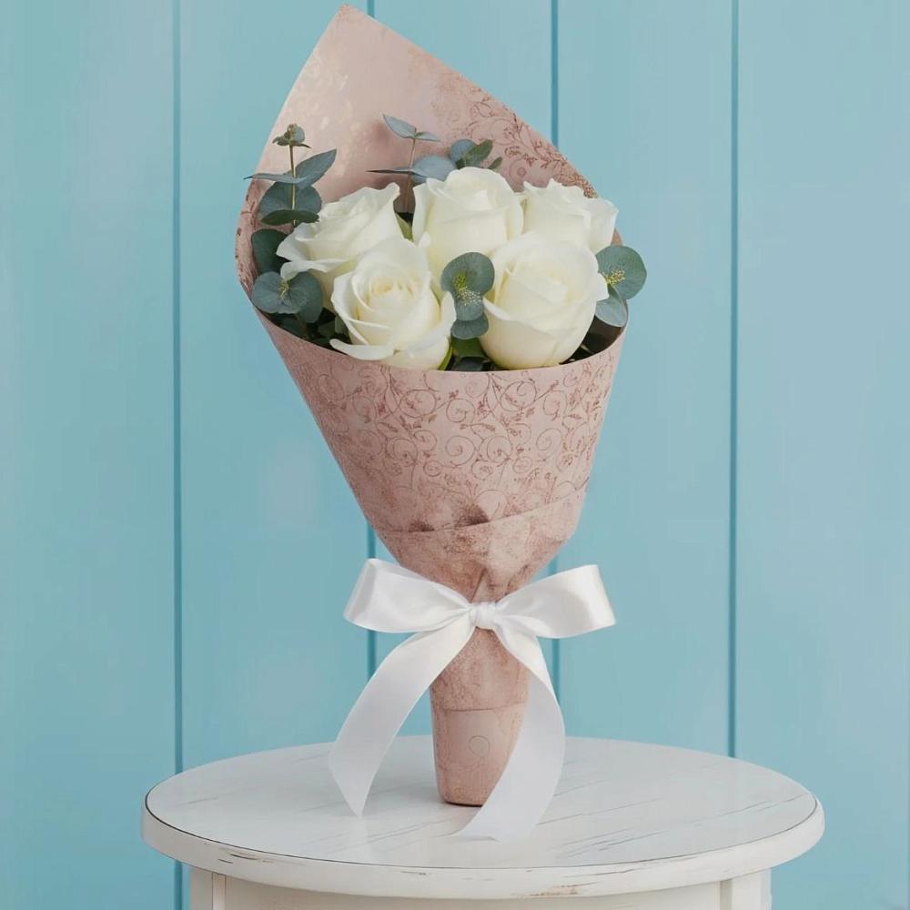 Букет цветов из: Розы в Топках