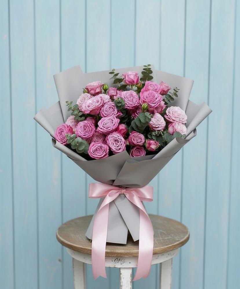 Букет цветов из: Розы в Топках