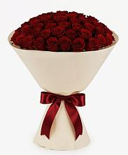 Букет 101 Бордовая роза Блэк Бакарра #REPLACE_PRED# Топках