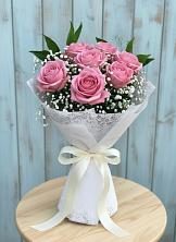 Букет цветов из:  Розы в Топках