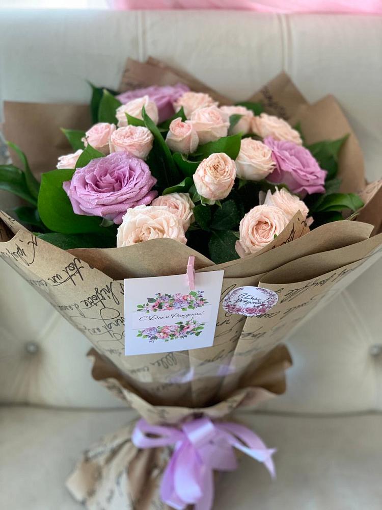 Букет цветов из: Розы в Топках