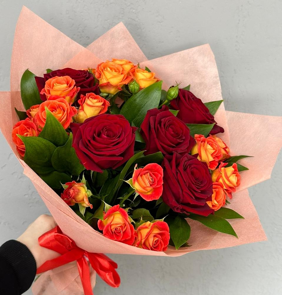 Букет Любовь и восторг в Топках