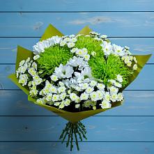 Букет цветов из:  Хризантемы в Топках