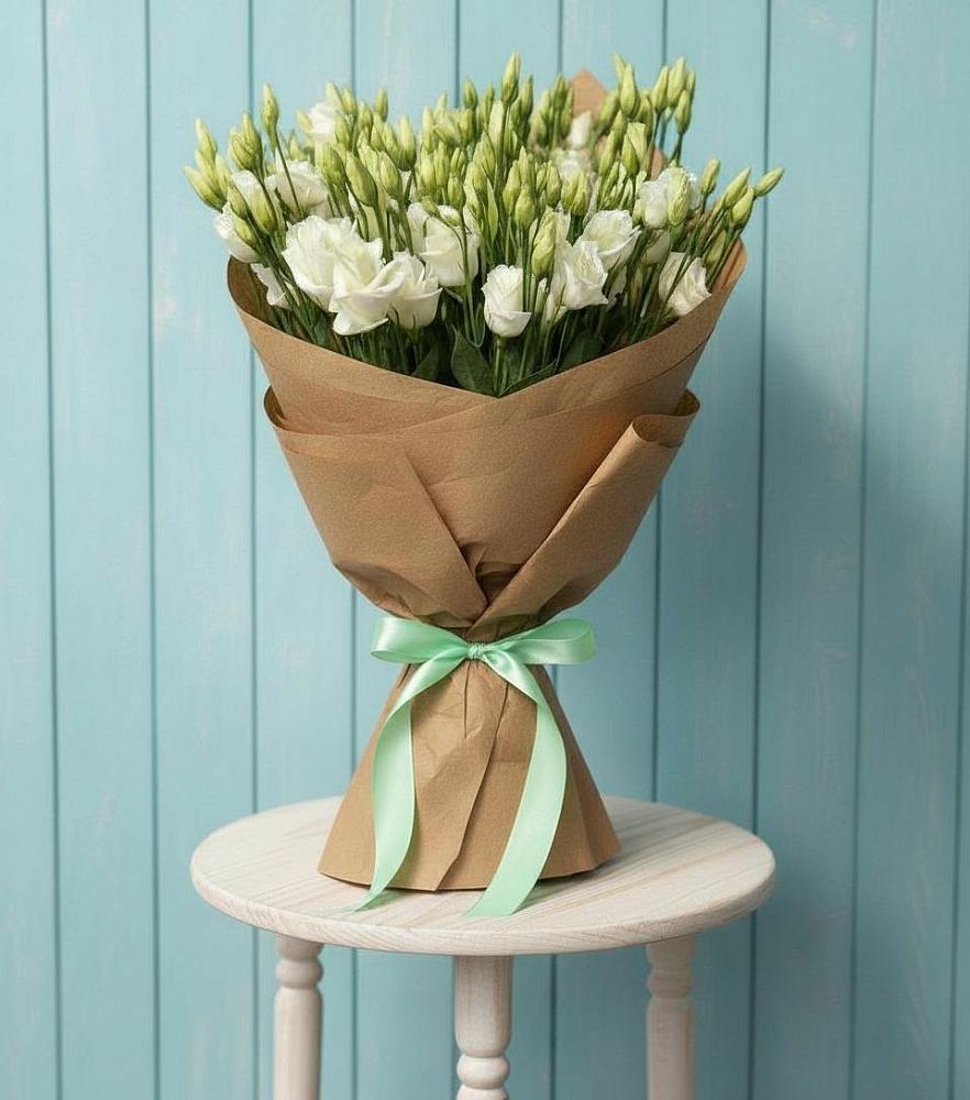 Букет цветов из: Лизиантусы в Топках