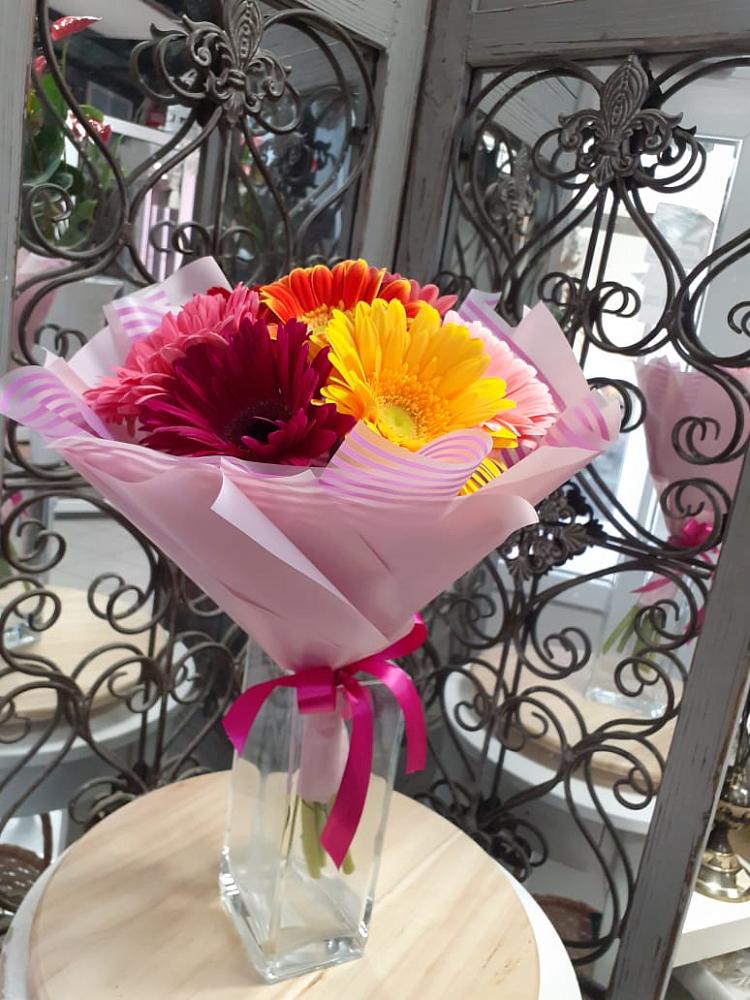 Букет цветов из: Герберы в Топках