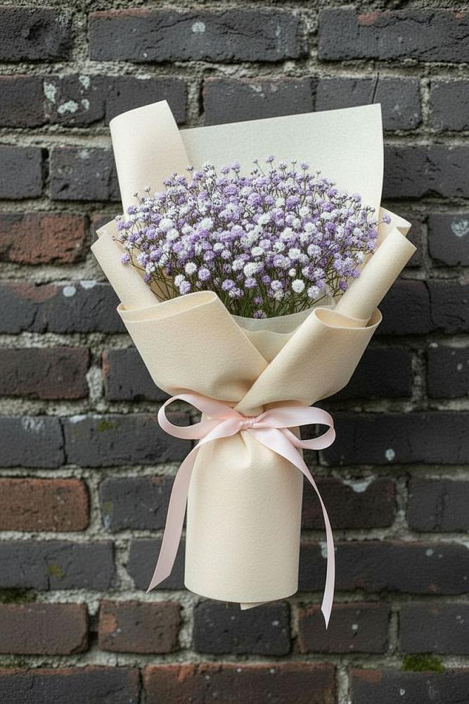 Букет цветов из: Гипсофила в Топках