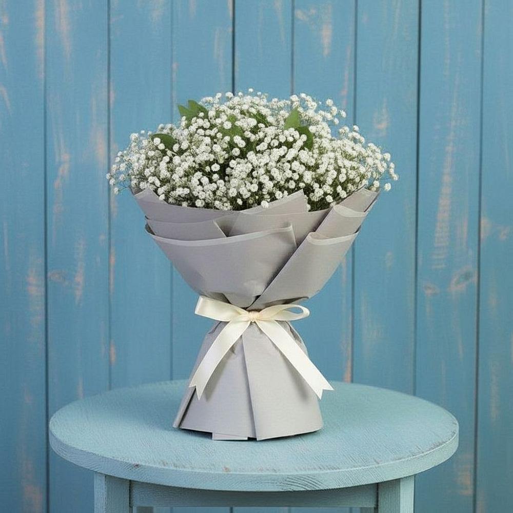 Букет цветов из: Гипсофила в Топках