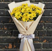 Букет цветов из:  Хризантемы в Топках