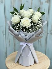 Букет цветов из:  Розы в Топках