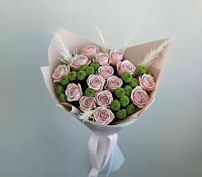 Букет цветов из:  Розы и Хризантемы в Топках