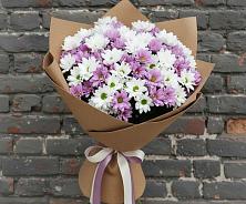 Букет цветов из:  Хризантемы в Топках