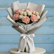 Букет цветов из:  Розы #REPLACE_PRED# Топках