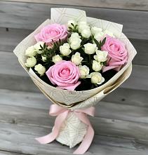 Букет цветов из:  Розы в Топках