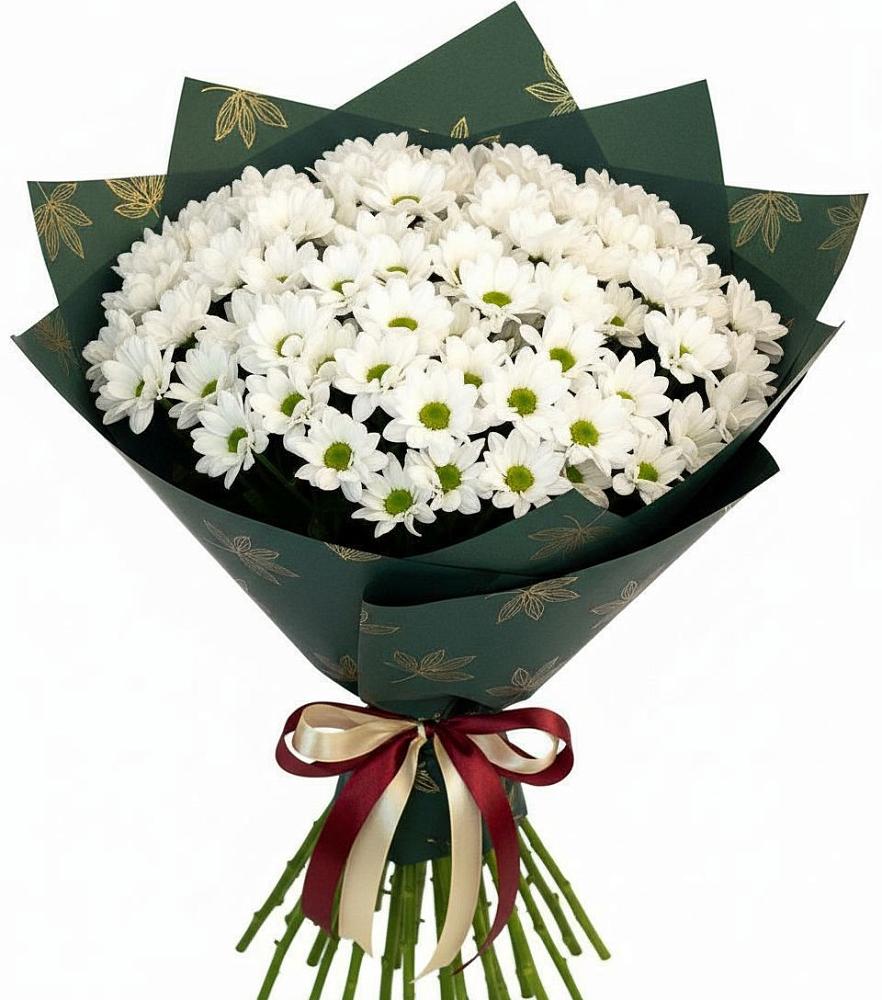 Букет цветов из: Хризантемы в Топках