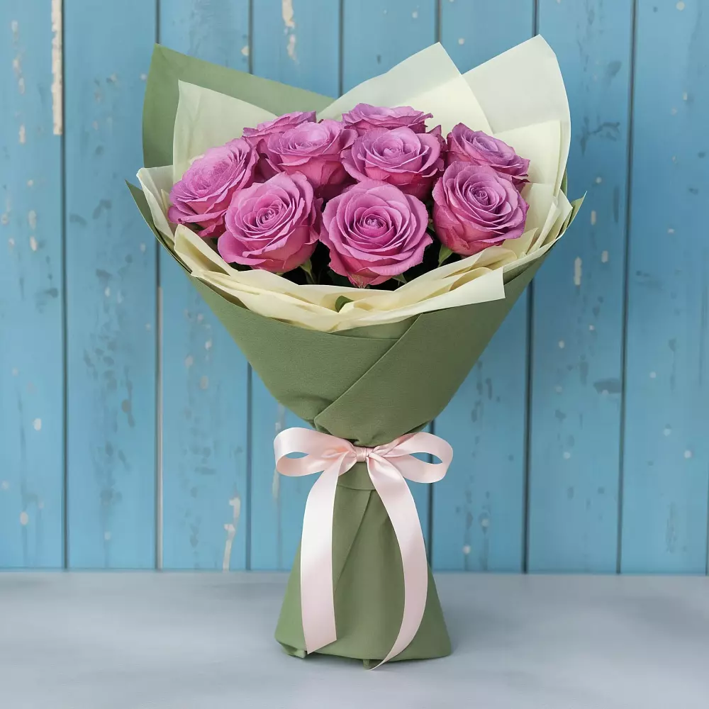 Букет Розы Фёрст Леди в Топках