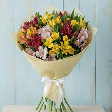 Букет цветов из:  Альстромерии #REPLACE_PRED# Топках