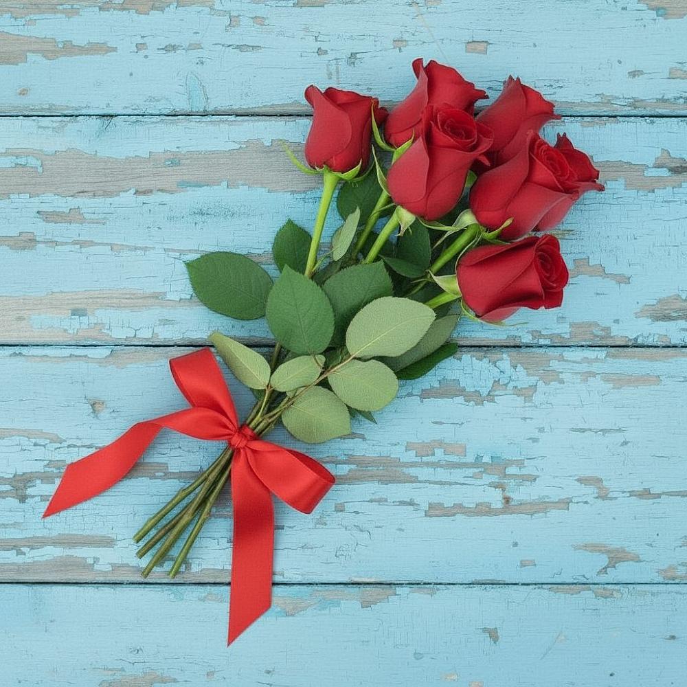 Букет Красные розы в Топках