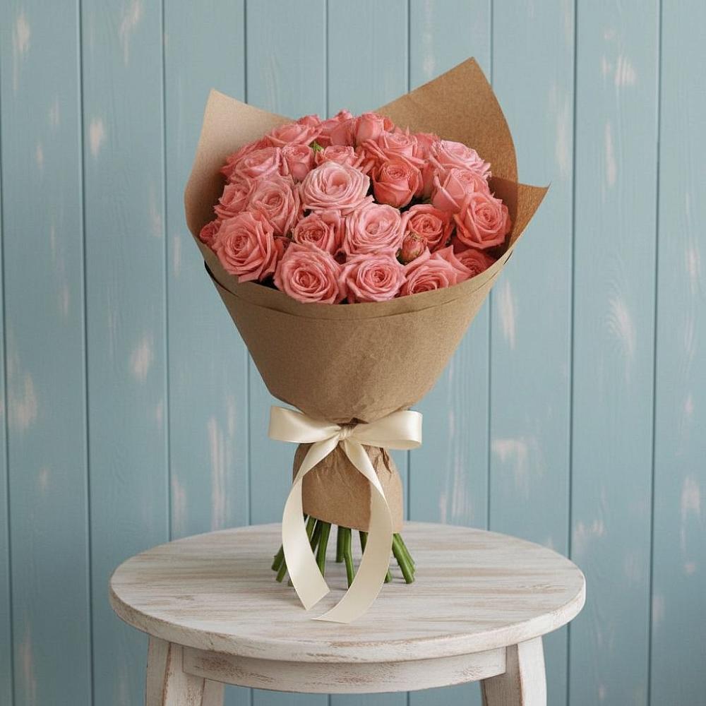 Букет цветов из: Розы в Топках