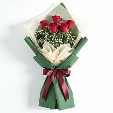 Букет цветов из:  Розы в Топках