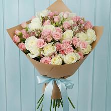 Букет цветов из:  Розы #REPLACE_PRED# Топках